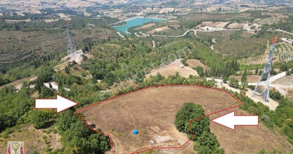 Kocaeli Karamürsel Çamdibi 8096 M² Gölet Manzaralı %5 İmarlı Yatırımlık Tarla