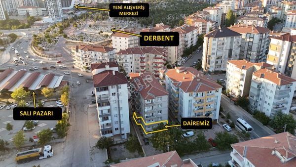 E.gökal Selçuk ! Yeni Salı Pazarı Yanı Tam Merkez Ara Kat 3+1 !