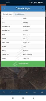 Alfin Gayrimenkul'den Bademkaya Mevkiinde Satılık Tarla