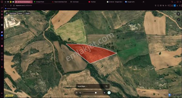 Kırklareli Merkezde Kız Öğrenci Yurdu Yanı Fırsat Arazi