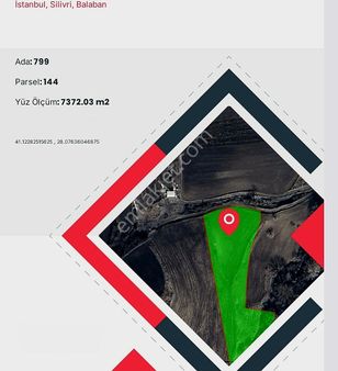 Yedi Dönüm Silivri Balaban Satılık Tarla