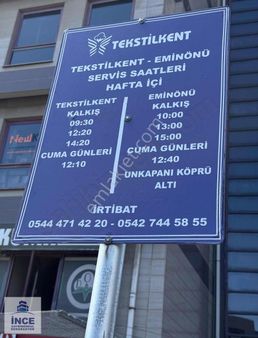 Tekstilkent İnce Gayrimenkulden 70 M2 15.250₺ Ye Kiralık Depo