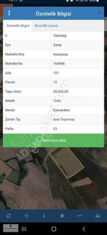 Tekirdağ Saray Ayaspaşa 500 M² Hisse