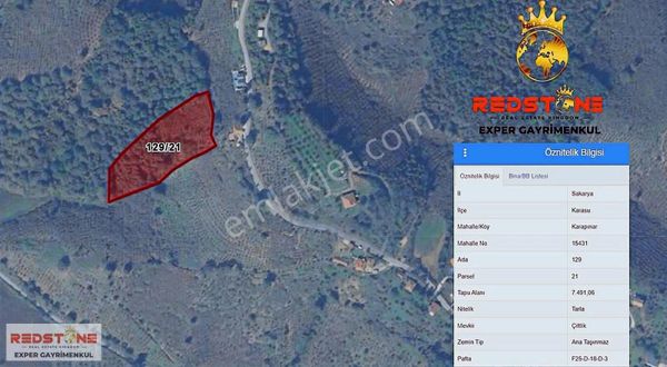 Karasu Karapınar Mh. 7.491 M2 Satılık Tarla