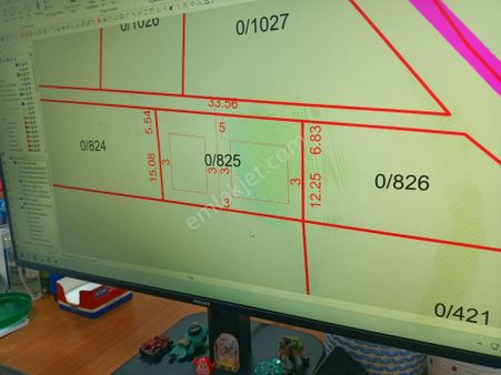 Manisa Saruhanlı Kayışlarda 2 Kat İmarlı,yatırımlık Satılık Arsa