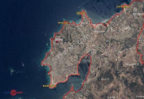 Dikili Bademli Denize 160 Mt İmara Yakın Zeytinlik