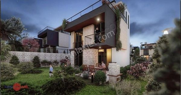 Dikili Çandarlı Panoramik Manzaralı Tapulu Villa