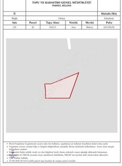 Muğla Ortaca Güzelyurtta Havalimanına Yakın Fırsat