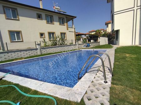 Dalaman Hürriyet'te Havuzlu Site'de Eşyalı 1+1 Daire Kiralık