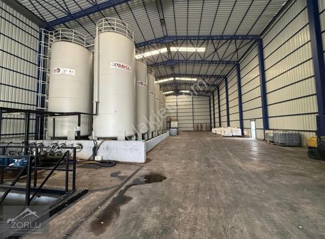Zorlu Gayrimenkul'den Organize Sanayi'de 1000m2 Depo +1000 M2