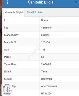Yng Altın Gayrimenkul'den Kirazlı Köyünde Satılık Tarla