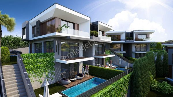 Kuşadası Soğucak Mevki Eşsiz Manzaralı Geniş Villalar