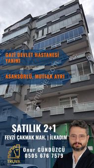 Truva// Onur Gündüzcü'den Gazi Devlet'e Yakın Mutfak Ayrı Asansörlü 2+1