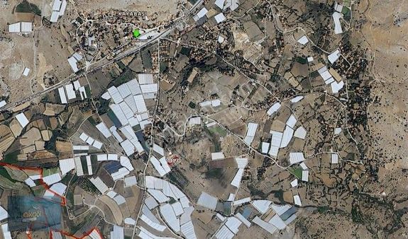 Korkuteli Kayabaş'ta 1042 M2 Tarla