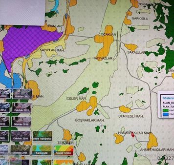 Kandıra Organize Sanayine Yakın Bölge Ahmethacılarda 1421 M2 Müstakil Parsel