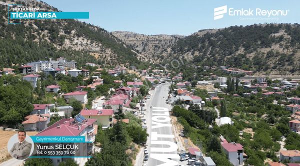 Sertavul'da Yol Cepheli 314 M² Ticari Arsa