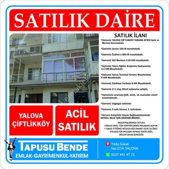 Yalova Yasama Sitesinde Uygun Fiyata Daire