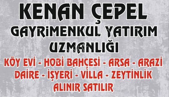 Çanakkale Ezine Üvecik Köyü Tarla 450m2 Hobi Bahçesi Olur Yol Var Su Var