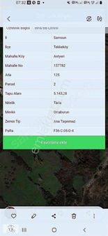 Tekkekoyde Yatirimlik Fulldeniz Manzaralı Tarla