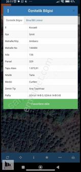 İzmit Ambarcı Mah.yatırımlık Arsa