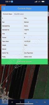 Asvalt Üzeri Arazi Elektirik Başında Çiflik Depo Yapımına Uygun