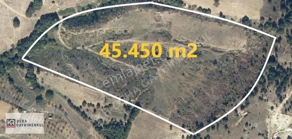 Bursa Orhaneli Yakuplar Da Müstakil 45.450m2 Satılık Arazi