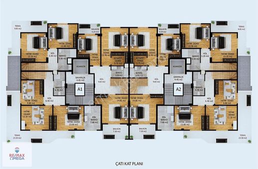 Satılık Kuruçeşme'de 3+1 Daireler