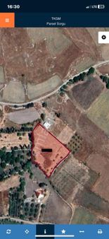 Antalya Korkuteli Taşkesiği Köyü Kılınçlar Mevkii Satılık Tarla No-20503​