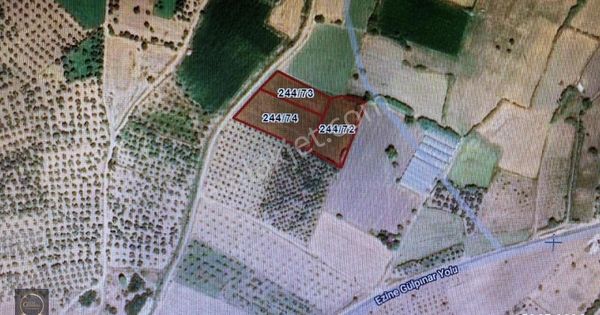 Çanakkale-ayvacık-gülpınarda 3 Parselden Oluşan 10.250m2 Arsa