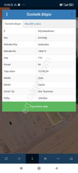Sivrihisar Benli Kuyu Ve Emirdağ Aydınkayada Bulunan Satılık Tarlalar