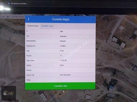 Çakı Yapı Emlaktan Kevenlide Satılık 1284 M ² Arsa