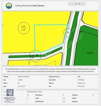 İncekte (2118 M²) Şerefiyeli Villa Arsası Bulvara 500 M