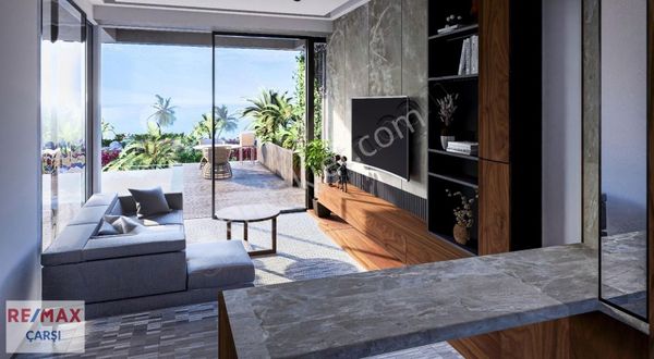 Kıbrıs Girne Phuket Health Resort Satılık Bahçe Katı 1+1 Daire