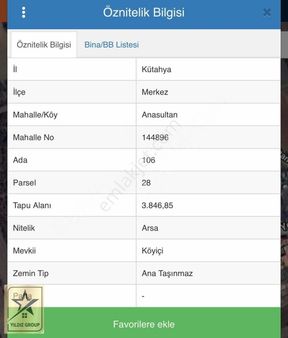 Anasultan Köyünde 3 Dönüm Fırsat Fiyata İmarlı Arsa