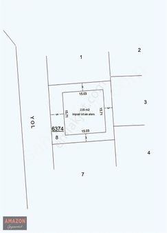Amazon' Dan Demircilik'te Köy İçinde 2 Kat İmarlı Satılık Arsa