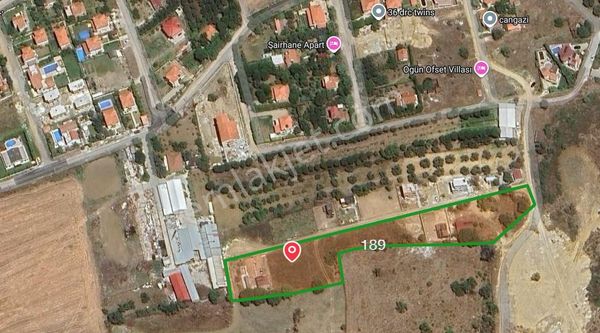 Turaptan Foça Kozbeyli'de 1118m2 Yatırımlık Tarla