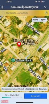 Varsak Şelale Merkezde 456 Ada 2 Parsel