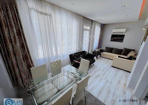 Arapsuyu'nda Denize 3dk Eşyalı Bahçeli 3+1 Yüksek Giriş Daire