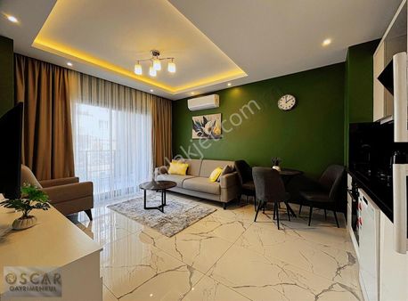 Alanya Merkez Yatırıma Ve Kiraya Uygun Eşyalı Daire !!!