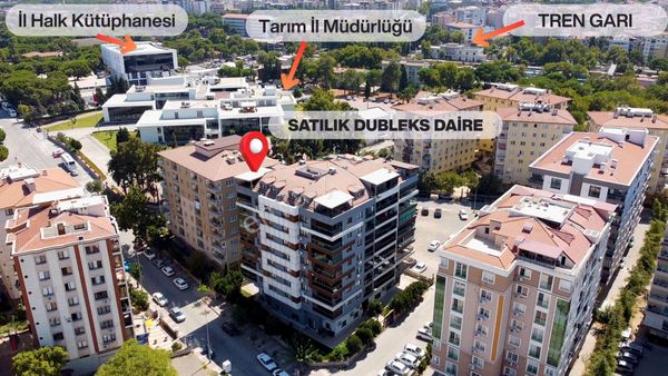 Manisa 2.anafartalar Mahallesinde Satılık Teraslı Dubleks Daire