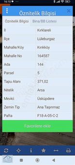 Kırklareli Lüleburgaz Kırıkköy De 371 M2 İmarlı Satılık Arsa