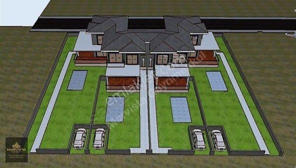 Marmaris Çamlı Köyünde Projeden Satılık Dördüz Havuzlu Villa