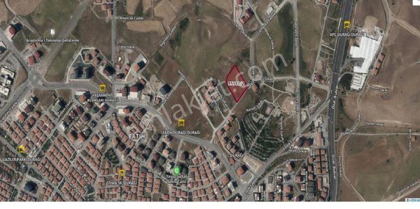 Serdar Emlak Tan Pursaklarda Vadiye Karşı Önü Açık 24 Kat Müsadeli İmarlı Hisse