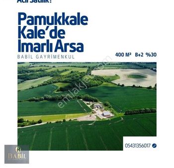 Acil Satılık! Kale Mahalesinde 400 M² İmarlı Arsa