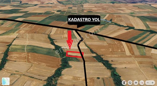 Tekirdağ Süleymanpaşa Karacakılavuz Mah. Resmi Yol Cepheli Satılık 2800 M2 Tarla