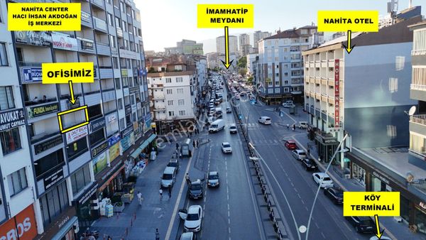 E.gökal Akdoğan ! Nahita İş Merkezi Ön Cephe 2. Kat ! 1+0 Ofis