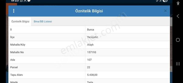 5438m İki Katlı Bağ Evi Ciftlik Hobi Yapılabilen Fırsat Yatırım