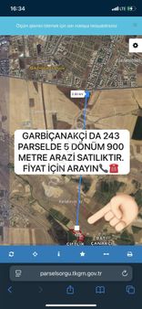 Dîyarbakır Garbı Çanakçı Satılık Tarla