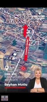 Edirne Meriç Küçükdoğanca Da 323 M² Arsa Yatırımlık