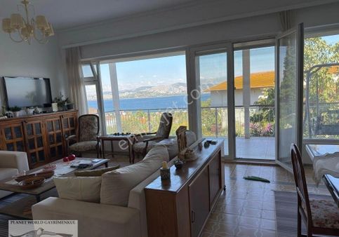 Planet’ten Panoramik Deniz Manzaralı Bahçeli Bahçe Katı Daire